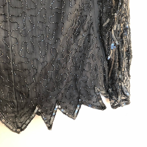 Gorgeous Beaded Sténay Top - Picture 7 of 7